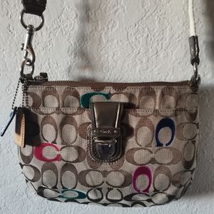 NWT COACH Poppy Signature Sateen Swingpack